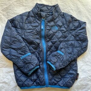 The North Face Kids Navy Quilted Puffer Jacket